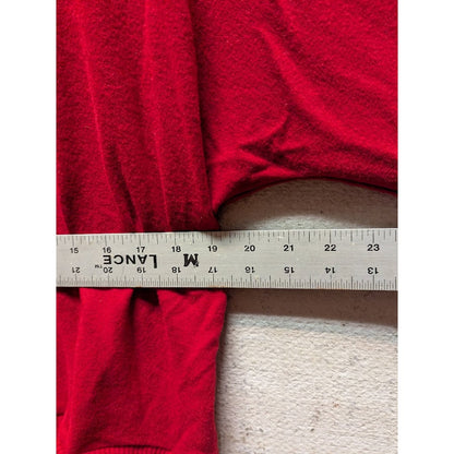 Vince Camuto Snap Trim Dolman Sleeve Sweater Sz XL / Extra Large in Red NWT