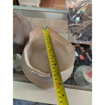 Vintage Cellulose Hat Gayarn by Slocum Cream Pillbox