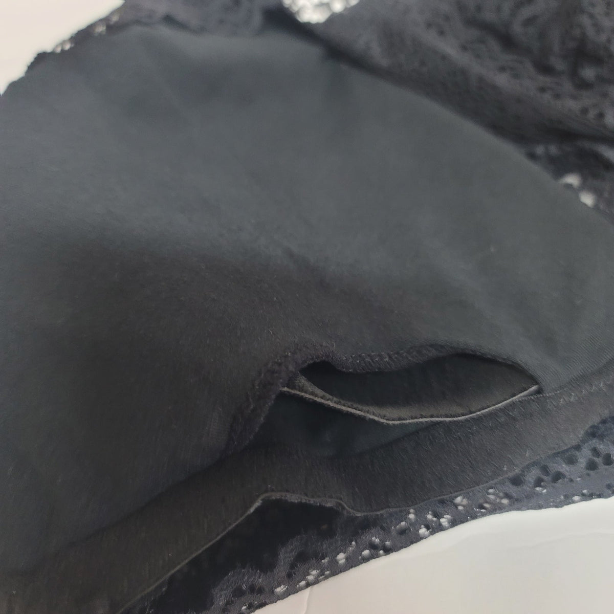 Jessica Simpson Black Lace Bra Size 3x stretch fabric removable padding NEW