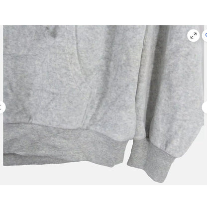Treasure & Bond Kangaroo Pocket Velour Treatment Knit Hoodie Women's Large NEW