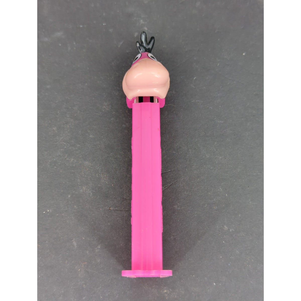 Vintage 1992 Dino The Flintstones PEZ Dispenser Pink Stem Made in Slovenia