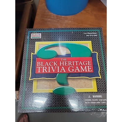 The Black Heritage Trivia Game Geebee 2005 African American 30007 -- New in Box