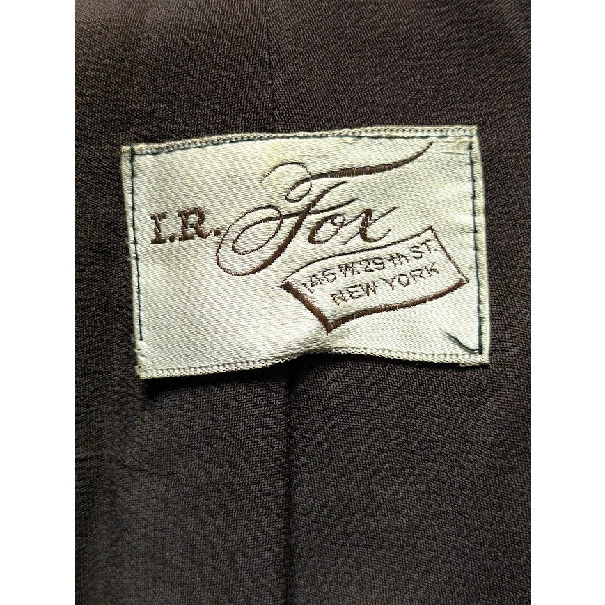 Vintage I.R. Fox New York Real Fur Stole Capelet 1950s Mid-Century Mink Wrap