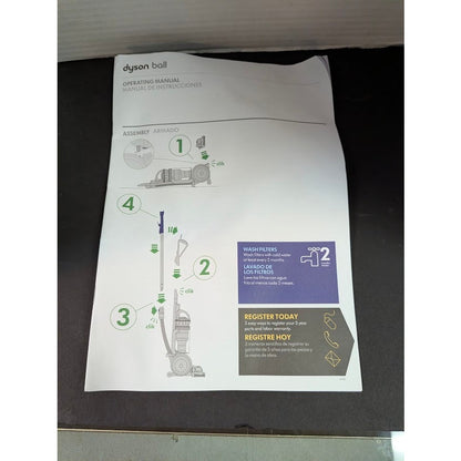 Dyson Animal 2 Upright Ball Vacuum Cleaner Iron/Purple Pet Care Corded NEW n box