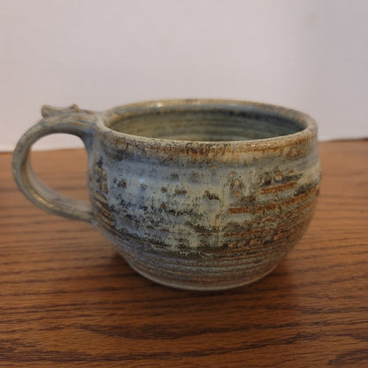 George Griffin Sopchoppy Florida Handmade Art Pottery Large Cappucino Coffee Mug