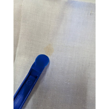 Linen tablecloth FLORAL Jacquard Nice edge 60" x 76" rectangle white