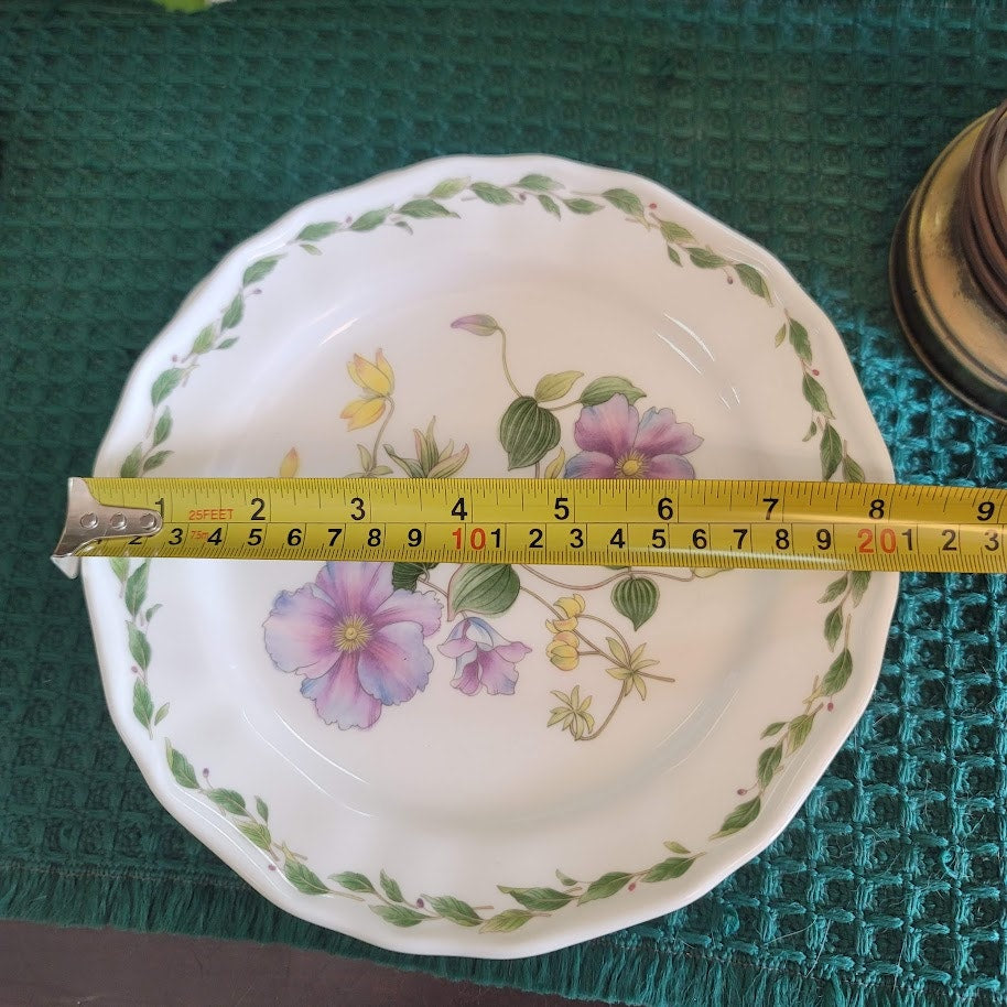 Salad Plate 8" Casual Gourmet Garden Noritake #6 Floral DOGWOOD DISCONTINUED