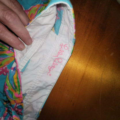 Lilly Pulitzer Callahan Shorts Size 16 Summer Haze