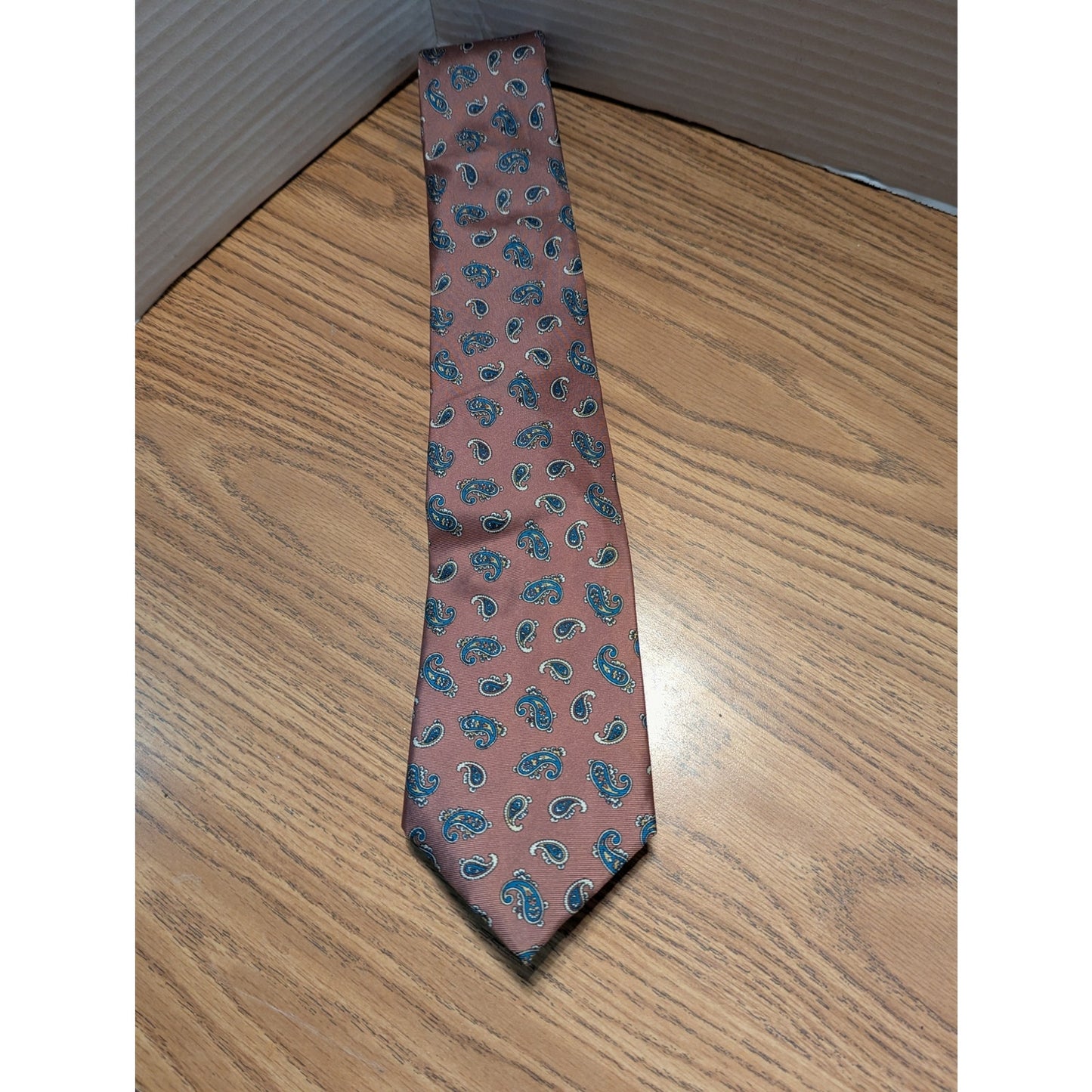 Vintage Oscar de la Renta Men's Necktie Tie Necktie Pailsley