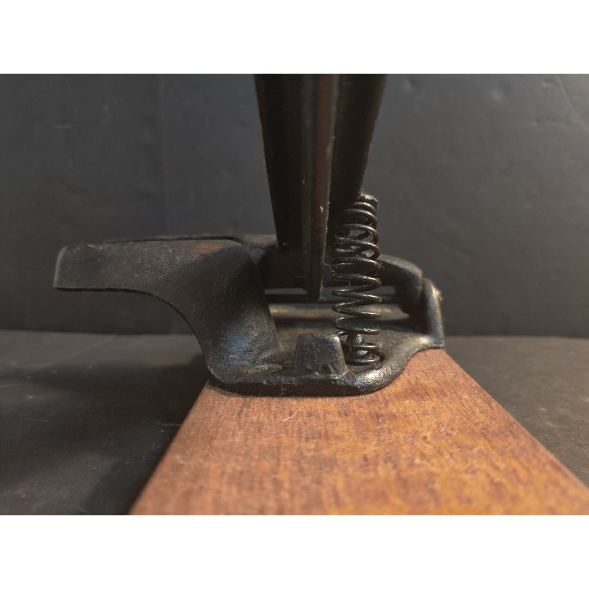 Vintage Carolina Cracker Heavy Duty Cast Iron Wood Nutcracker Farmhouse Rustic