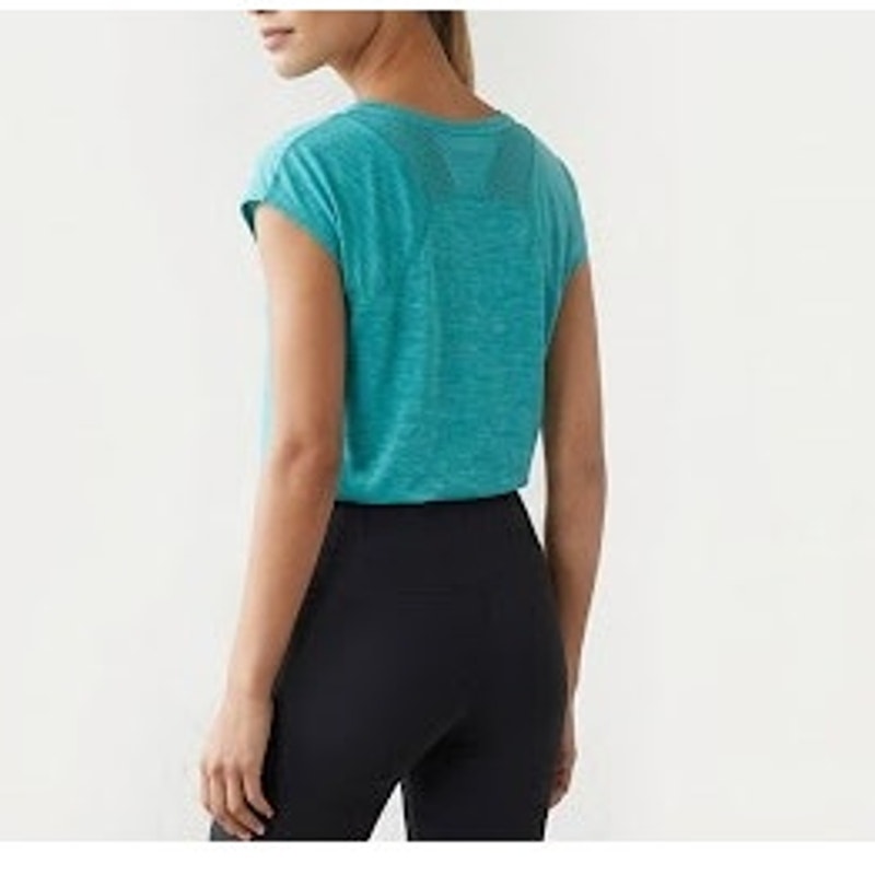 Calvin KCalvin Klein Performance Activewear Top Medium Turquoise Short Sleeve Athletic Teelein Performance Short Sleeve Activewear Top Medium Turquoise T-Shirt