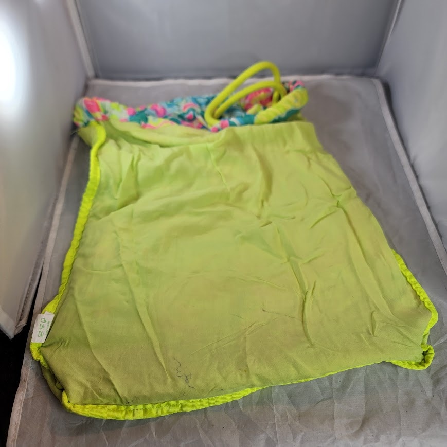 Lilly Pulitzer Cinch Drawstring Beach Sports Yoga Gym Bag Backpack