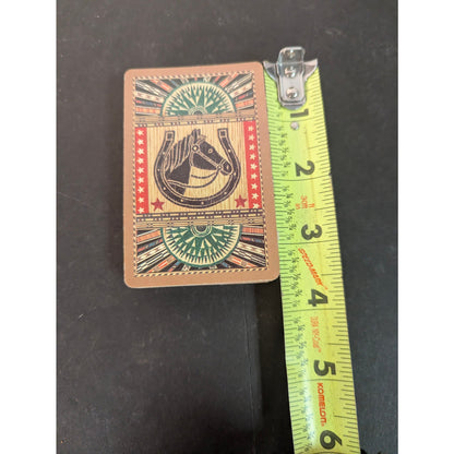 Vintage Western Horseshoe Horse Playing Cards Deck Complete Jokers