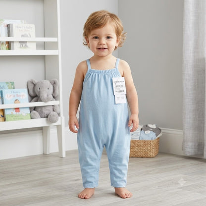 NWT Nordstrom Baby Organic Cotton Sleeveless Romper (Size 6M)