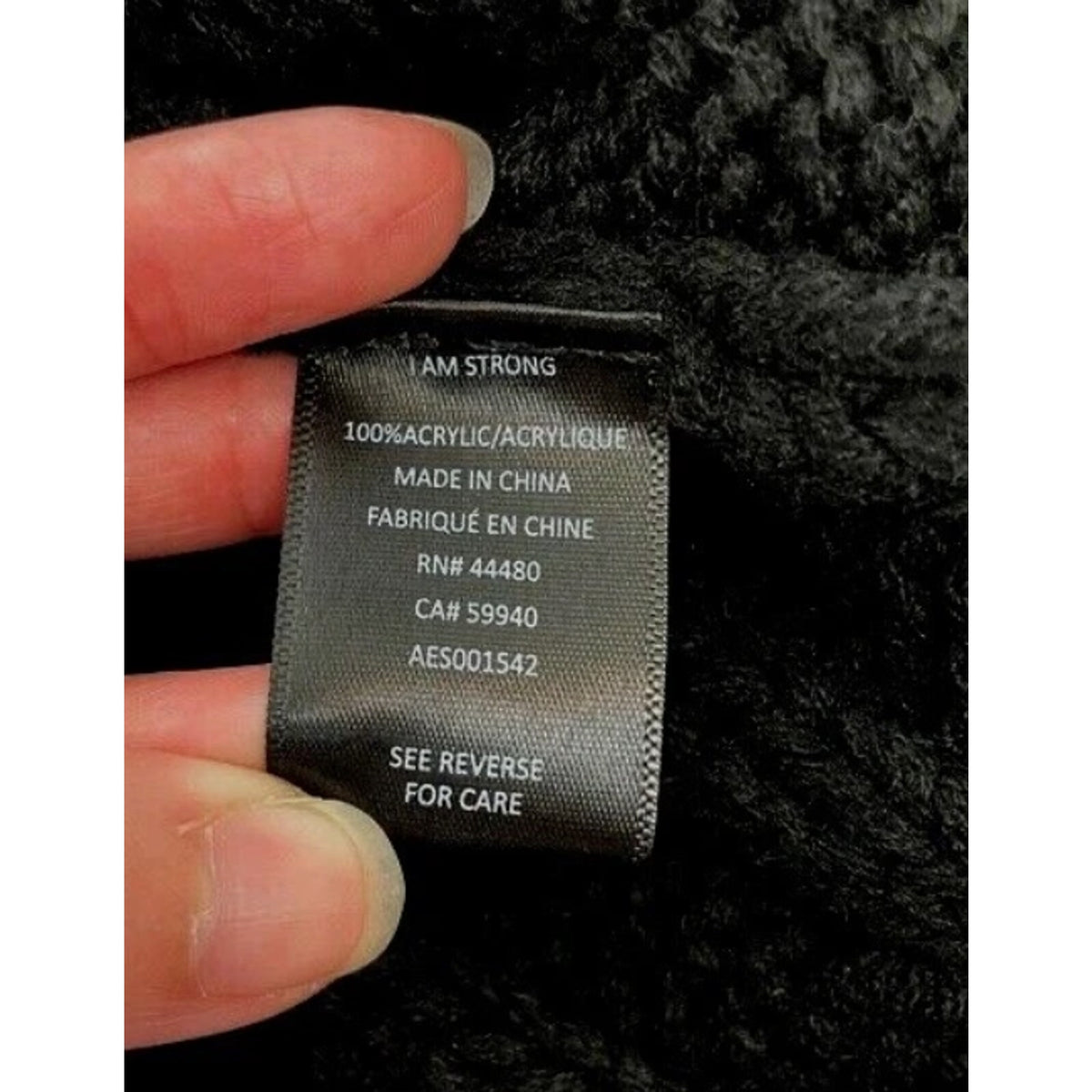AFRM Sweater Women's Size M/L Black Pullover Cable-Knit V-Neck Oversize NWT gotH