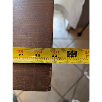 SECONDHAND SANDIES: Simple Wood Side Table with Drawer