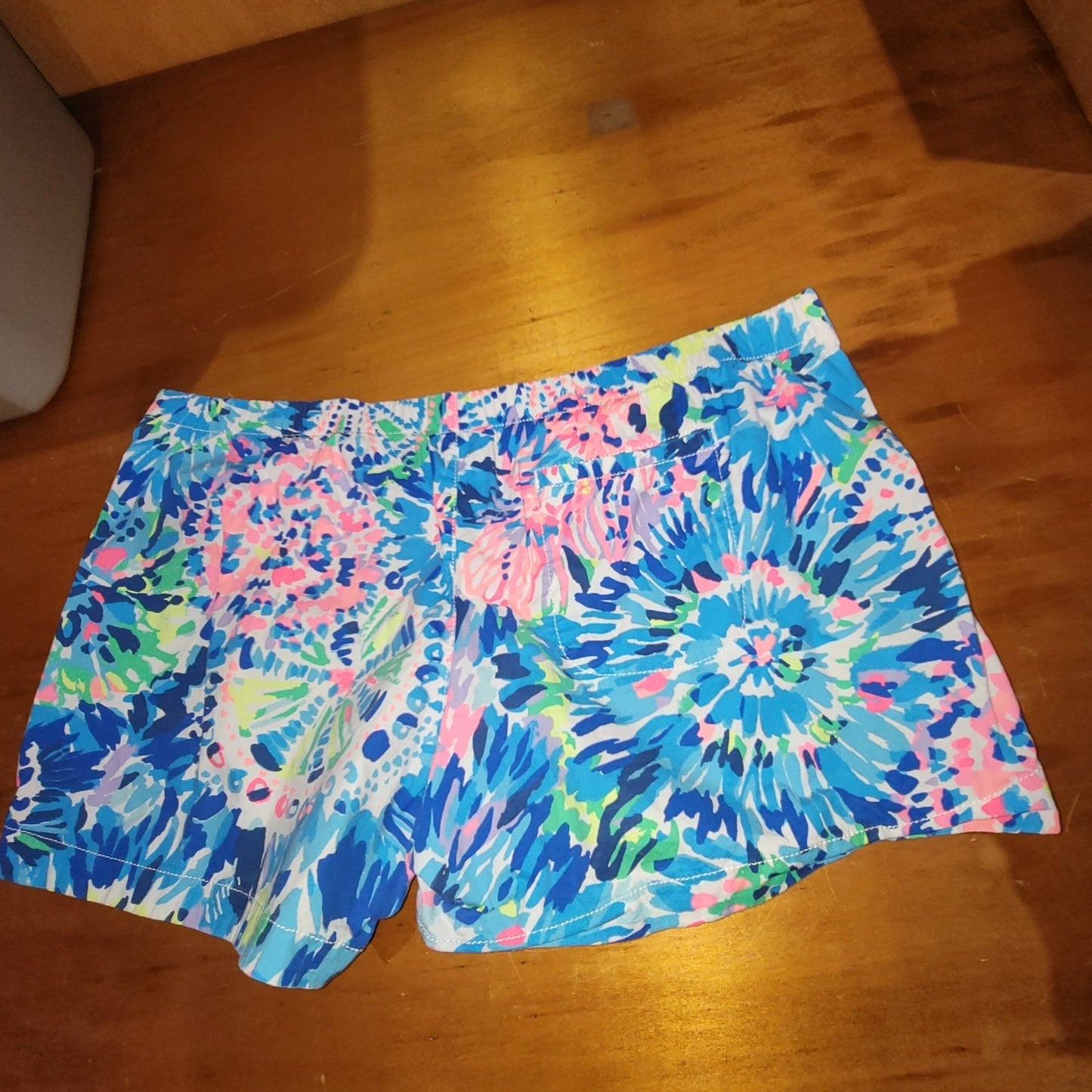 Lilly Pulitzer Ocean View Beach Shorts Size XL Dive In Print