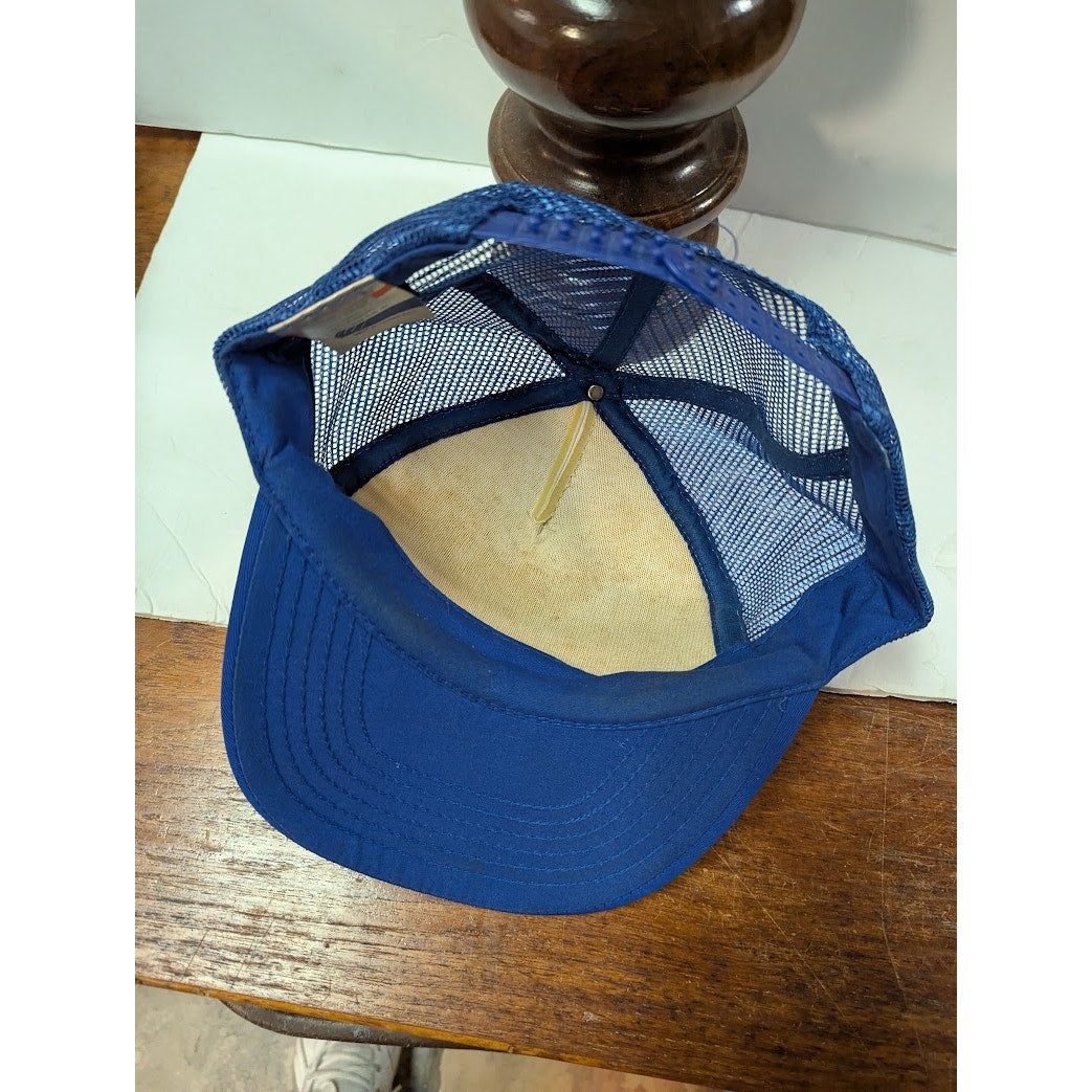 VINTAGE San Sun Snap Back Adjustable TRUCKER Hat Mesh Foam Cap 2094 Heats BOF