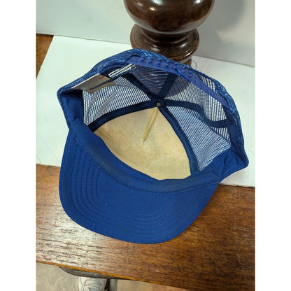 VINTAGE San Sun Snap Back Adjustable TRUCKER Hat Mesh Foam Cap 2094 Heats BOF