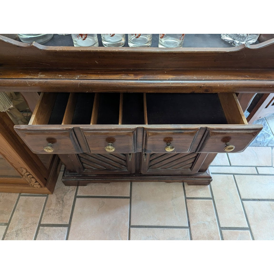 Secondhand Sandies: Vintage Thomasville Wood Bar Cart