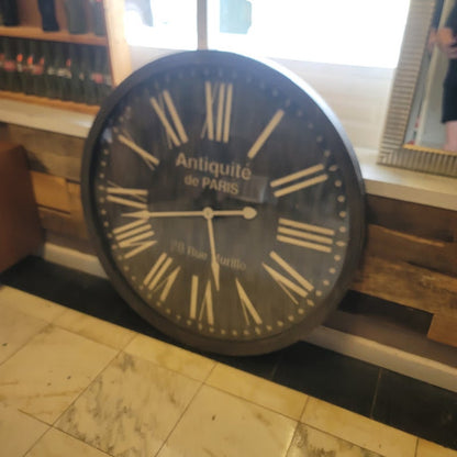 Secondhand Sandies: 36" Wall Clock Farmhouse Decor Wood