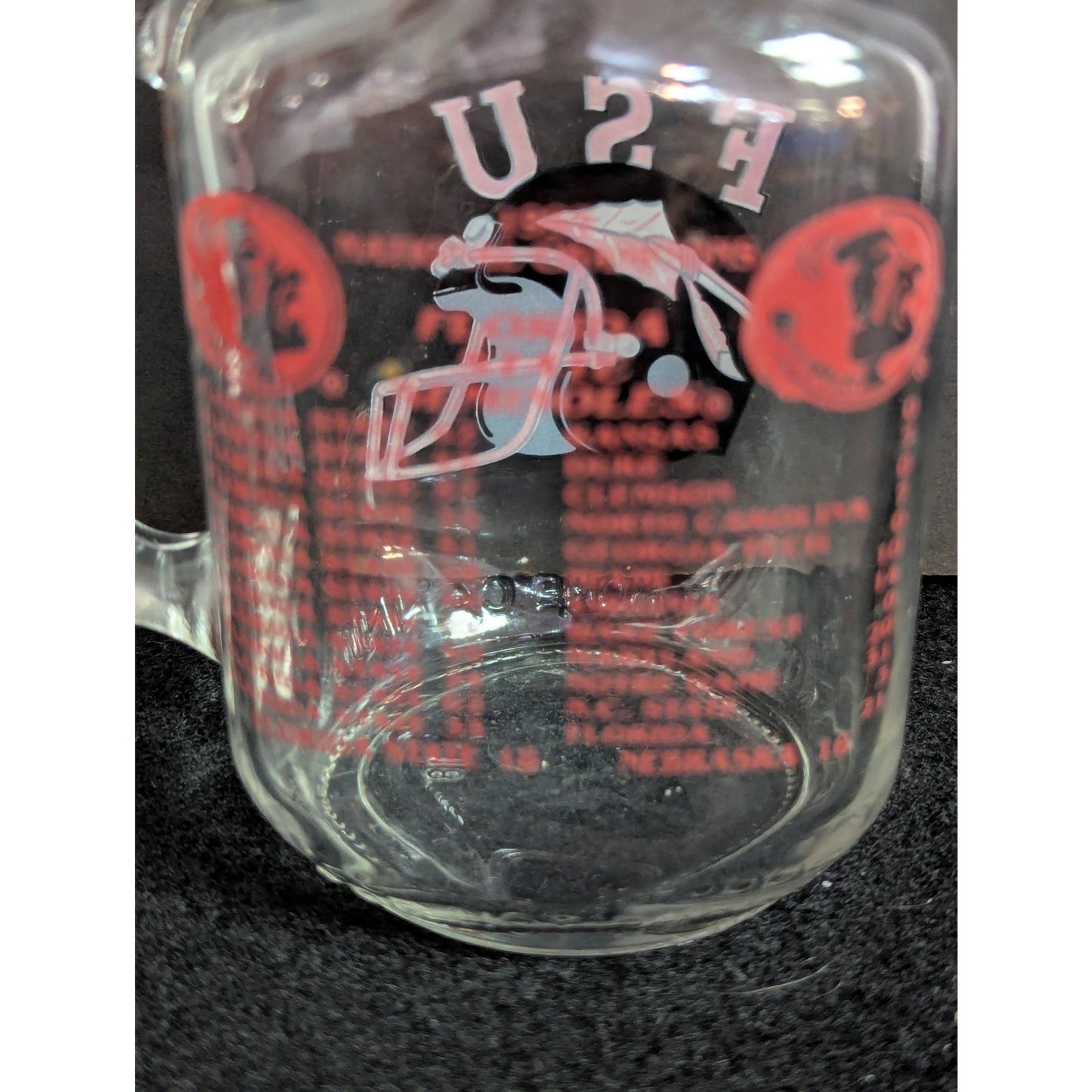 Vintage 1993 Florida State Seminoles National Champions Mason Jar Mug FSU