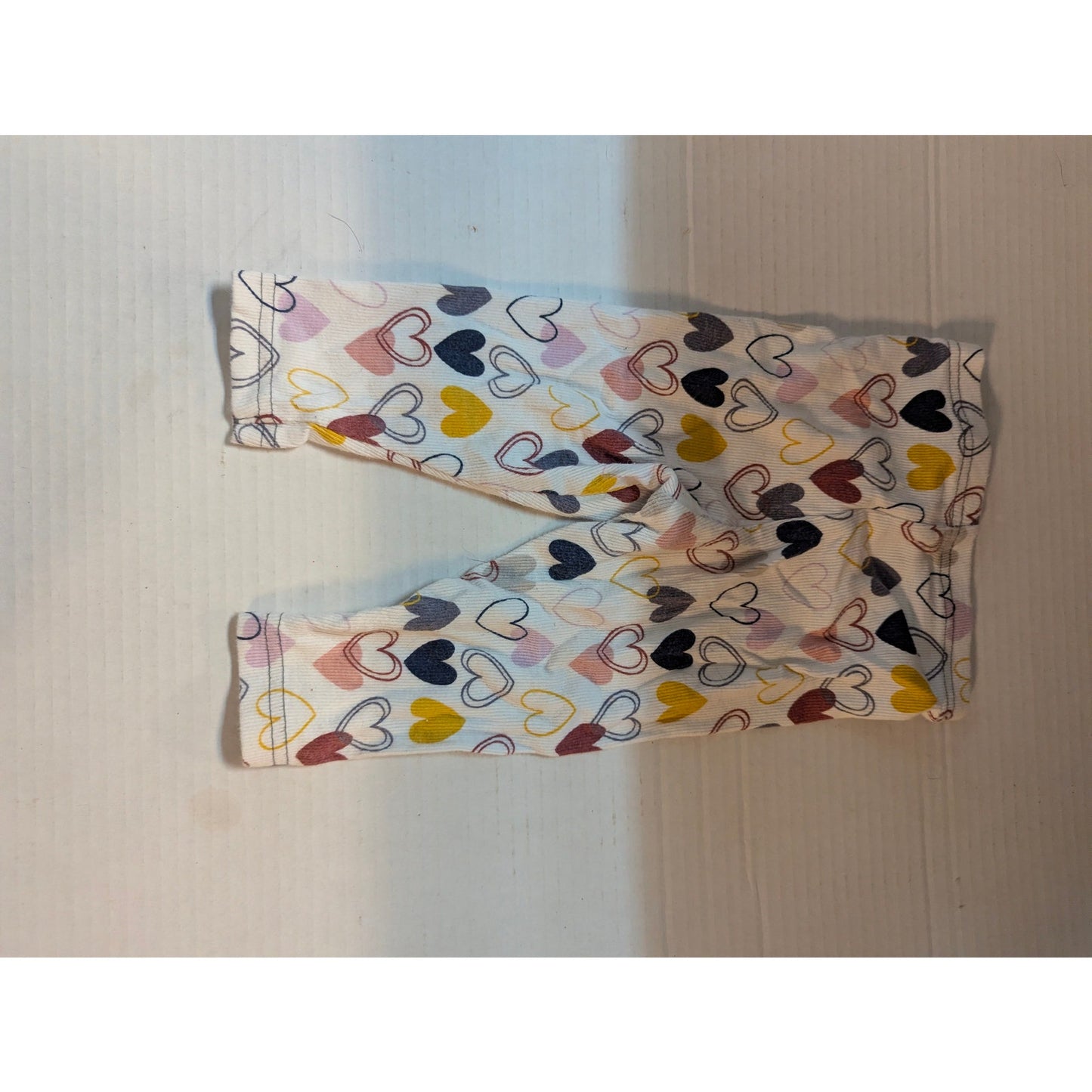 Carter's Baby Girls Multi-Color Heart Print Leggings 12M