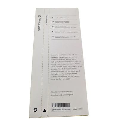 DUMOSONG tempered glass screen protector IPhone 13/13 pro/14