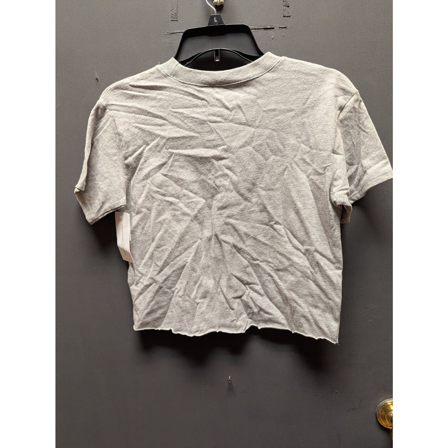 Tucker + Tate Gray Graphic Short Sleeve T-Shirt Size Large (10/12) Juniors