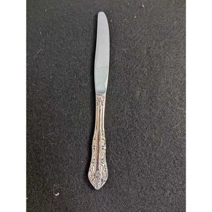 Vintage Ekco Eterna Lillianne Silverplate Knives Set of 5 Korea