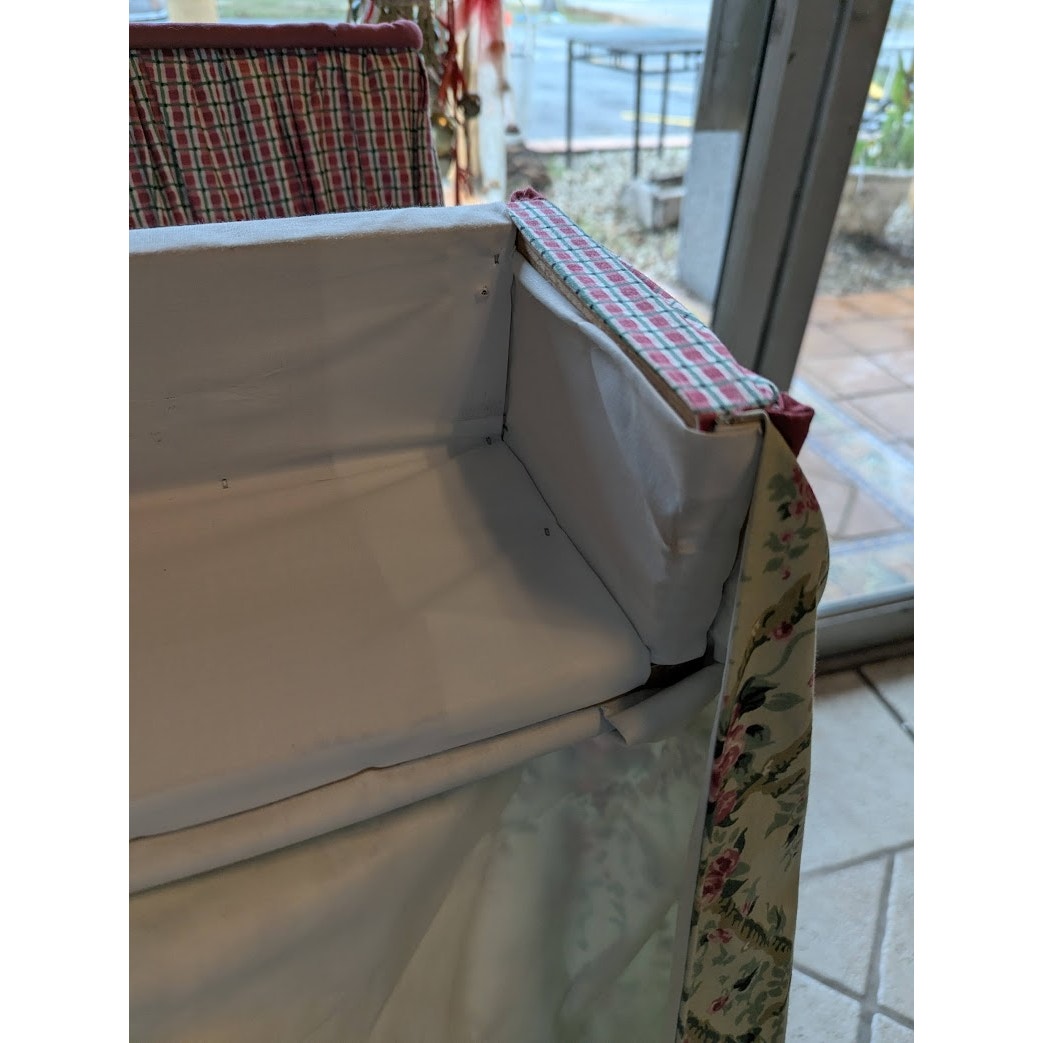 Secondhand Sandies: Window curtains drapery with valance 38" wide