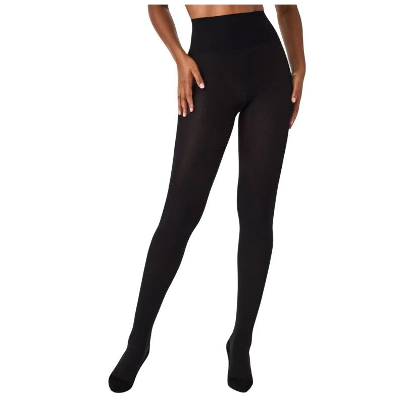 NEW Spanx core black tights Size E