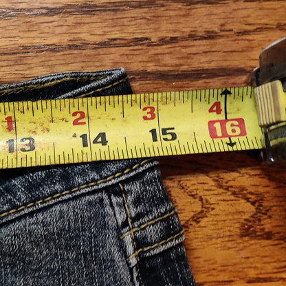 Flavour by Bubblegum Vintage Flare Jeans Blue Denim Retro Y2K Aesthetic Size 4P
