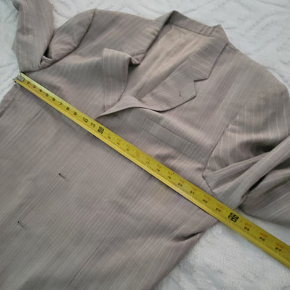 Dwyane Wade Draft Era Bespoke Custom Elevee Tailor Early 2000s Pinstripe Blazer