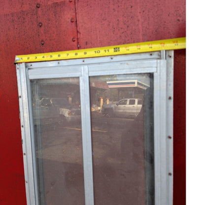 1976 Scotty Serro Camper ORIGINAL Window front double metal screen aluminum glas