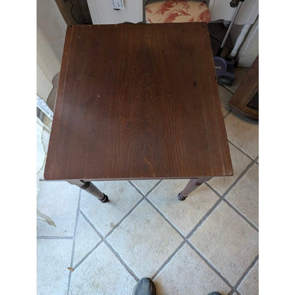 SECONDHAND SANDIES: Simple Wood Side Table with Drawer