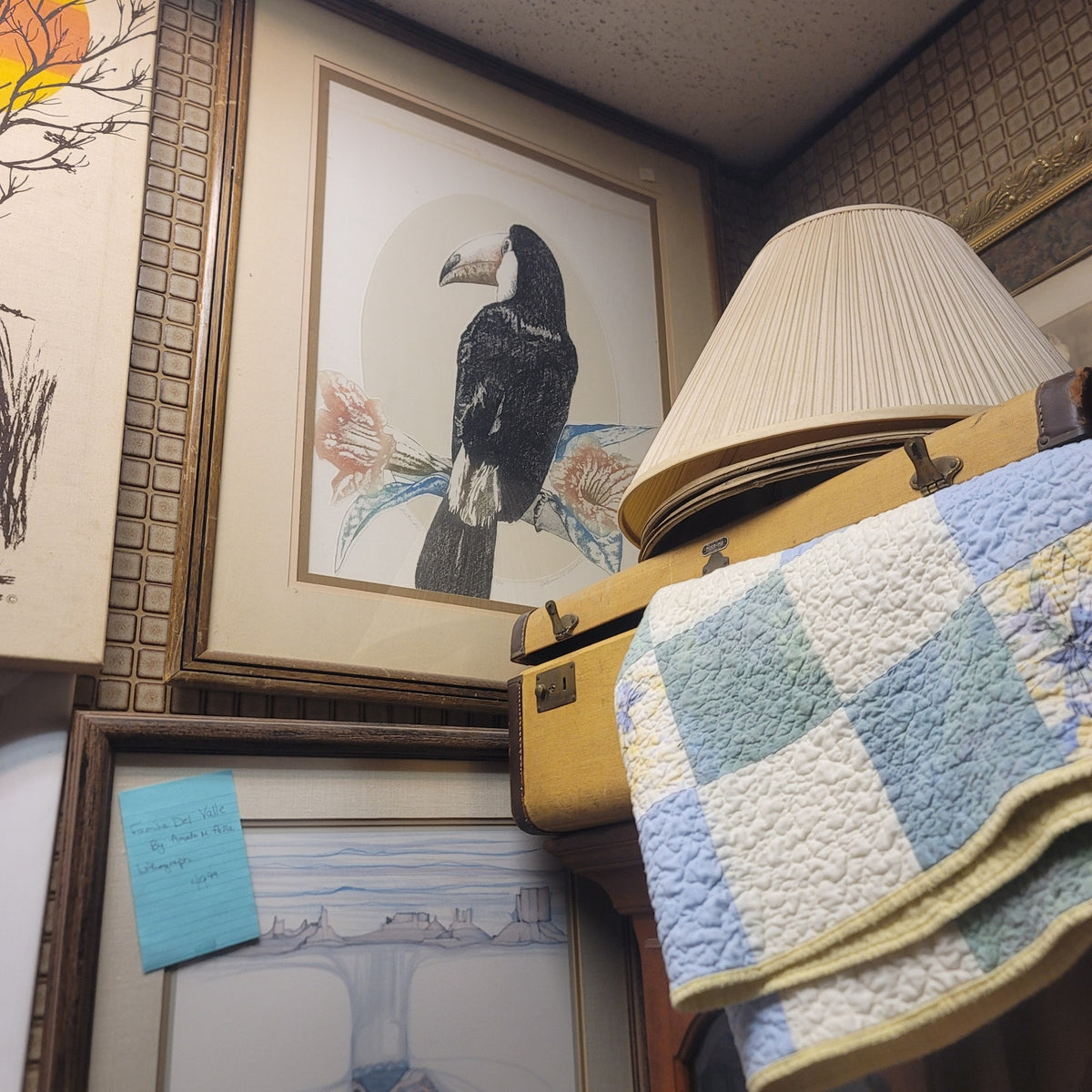 SECONDHAND SANDIES:  artwork: Come by and take a look, as it is always changing