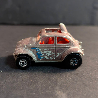Vintage Hot Wheels Custom Volkswagen Bug Pink Surfboard Diecast Car Malaysia