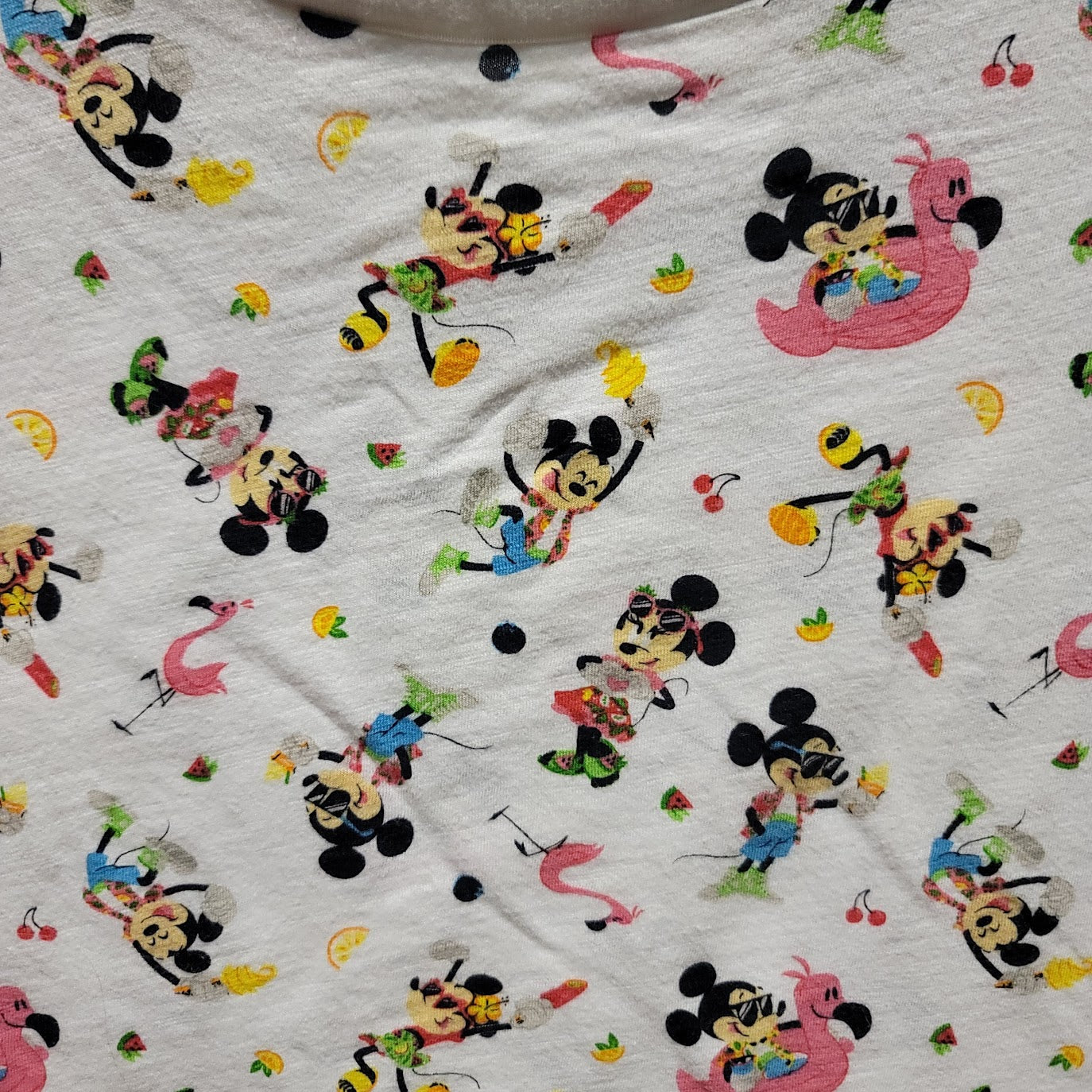 Disney Parks Size Large T-Shirt Womens Mickey Minnie Characters Short Sleeve