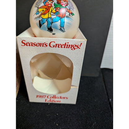 Vintage 1987 Campbell's Kids Collector's Edition Christmas Ornament