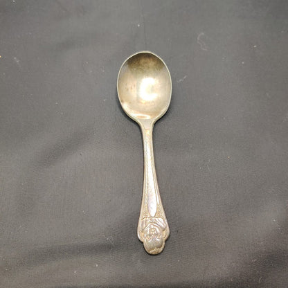Vintage Gerber Baby Spoon Silver Plated McGlashan Clarke Co Flatware Collectible