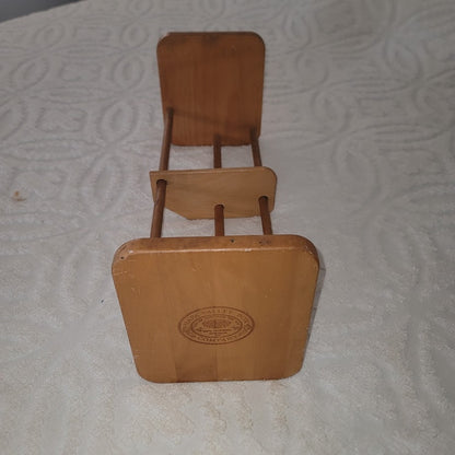 Napa Valley Box Co Wood Adjustable Book CD DVD Holder Rack 19"