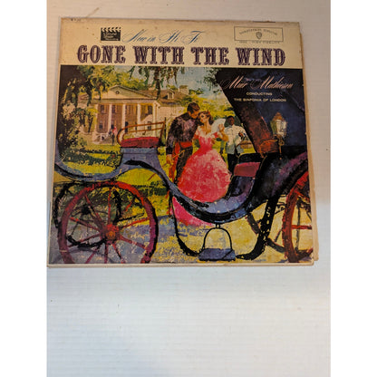 Vintage Gone With The Wind Muir Mathieson Warner Bros. W 1322 Mono Vinyl LP