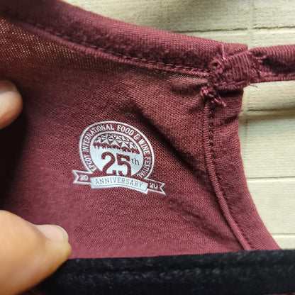 Disney Size Small Garnet T-Shirt Short Sleeve Taste Your Way Around World Epcot