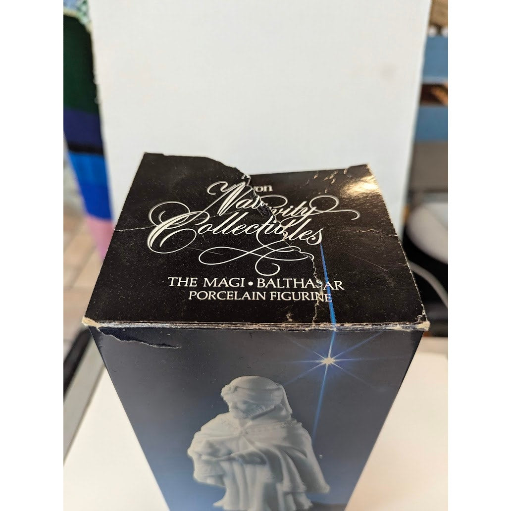 Avon Nativity Collectibles Avon The Magi Balthasar Porcelain Figurine 1982