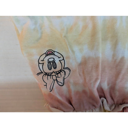 Disney Baby Minnie Mouse Tie Dye Shorts Elastic Waist Pastel Summer Bloomer 12M