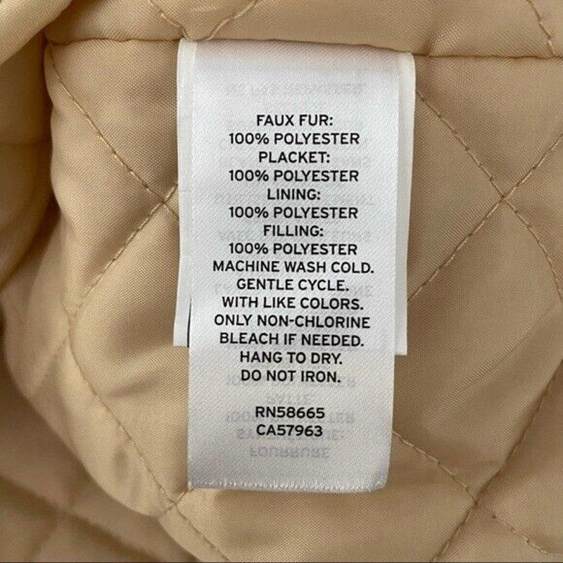 BP. Faux Fur Cropped Zip Front Bomber Jacket Sz XL/Extra Large in Beige NWT
