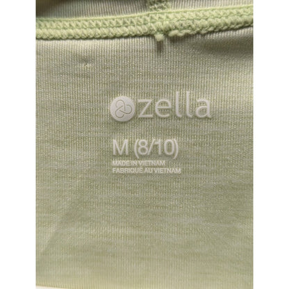 NWT Zella Mint Green Activewear Athleisure Long Sleeve Hooded Top GIRL Med 8/10.