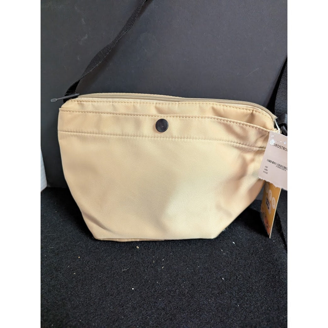 MW Nordstroms Beige travel bum bag fanny pack crossbody front  adjustable NEW