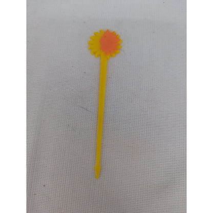 Vintage National Airlines Plastic Cocktail Pick / Stirrer Swizzle Sun King